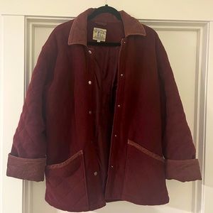 Northern Spirit Wear // women’s jacket // small // maroon // vintage